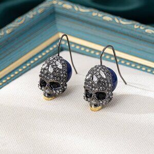 Alexis Bittar Skull Collection Earrings